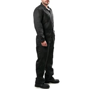 Kolassus Workwear Black Utility Jumpsuit Coveralls Small NWOT Longsleeve Utility